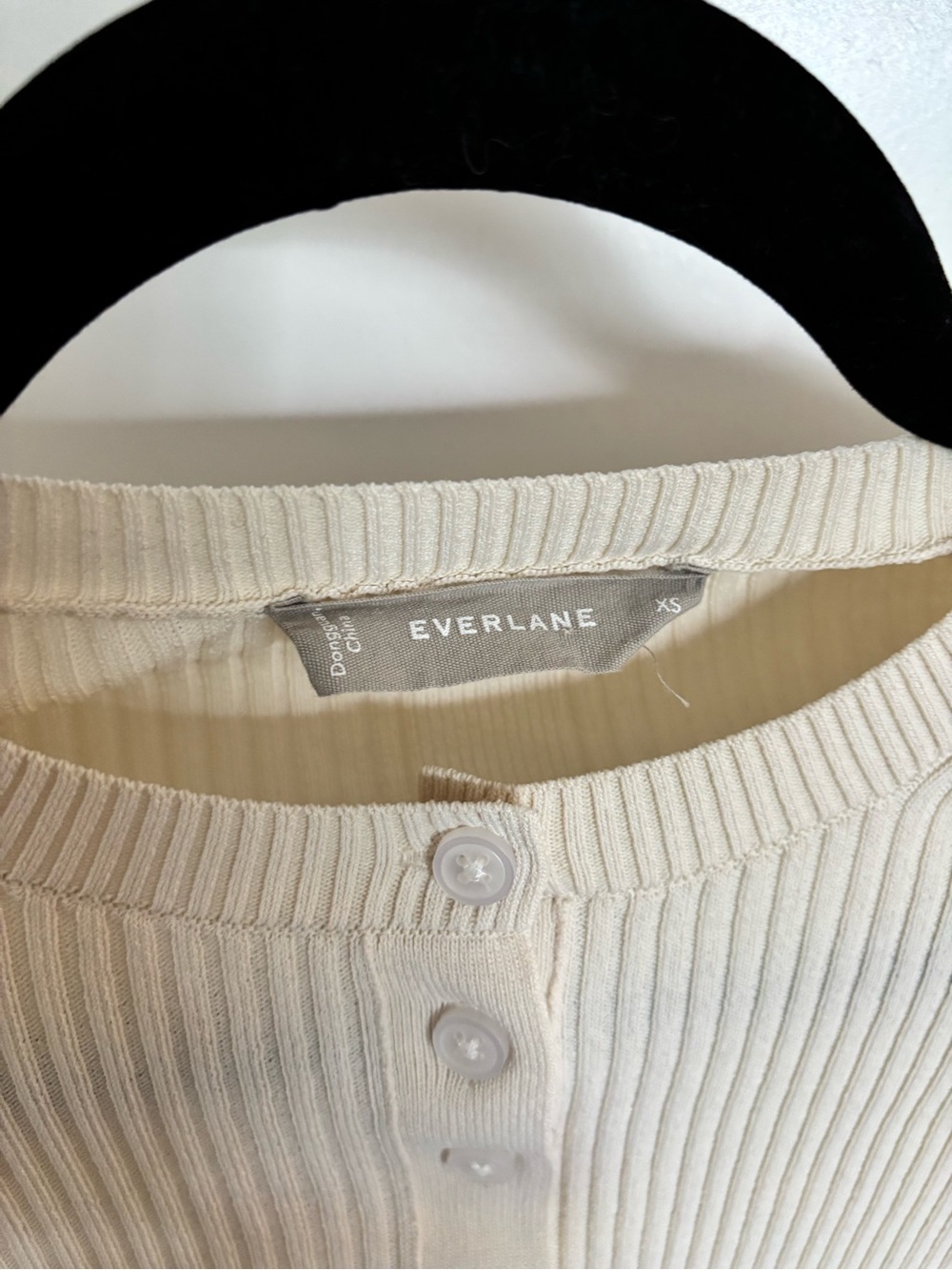 Everlane Ribbed Cropped Top - Picture 4 of 5
